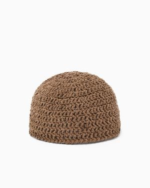 Giorgio Armani Beanies - Brown