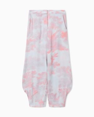 Giorgio Armani Rounded Hem Pants - Pink