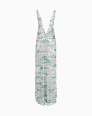 Giorgio Armani Long Dress - Blue