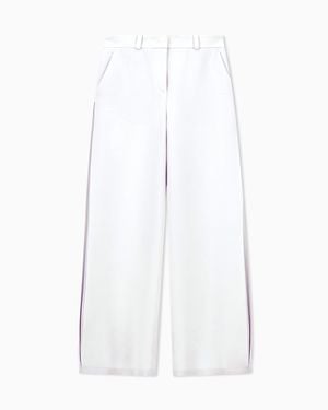 Giorgio Armani Flat Front Pants - White