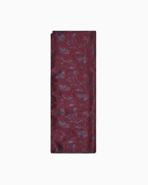 Giorgio Armani Viscose Stole With A Jacquard Weave And Lurex Threads - Purple