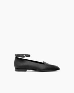 Giorgio Armani Ballet Flat - White