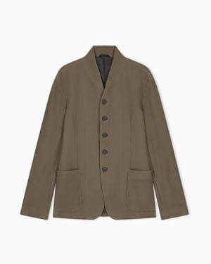 Giorgio Armani Blazer Regular Fit - Brown