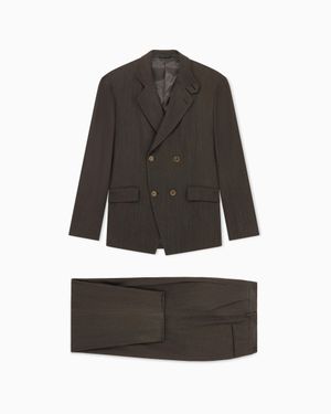 Giorgio Armani Suit One Shot Regular Fit - Gray