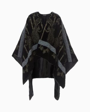 Giorgio Armani Ponchos - Black