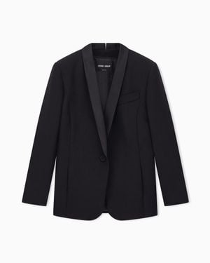 Giorgio Armani Tuxedo Jacket - Blue