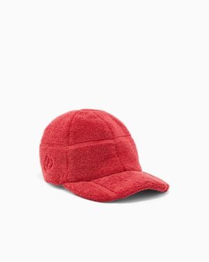Giorgio Armani Terry Baseball Cap - Red