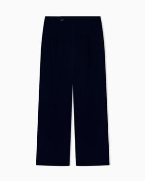 Giorgio Armani Oversized Pants - Blue