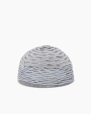 Giorgio Armani Embroidered Cap - Gray