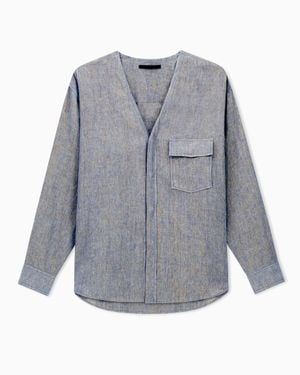 Giorgio Armani Shirt Jacket - Gray