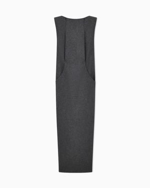 Giorgio Armani Sleeveless Long Dress - Gray