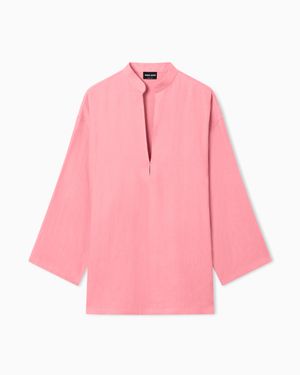 Giorgio Armani Hemp Shirt - Pink