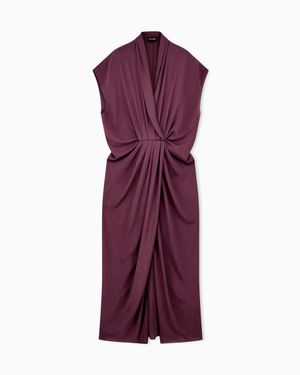 Giorgio Armani Dress Longuette - Purple