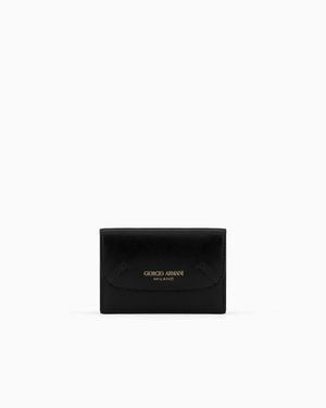 Giorgio Armani Mini La Prima Trifold Wallet - White