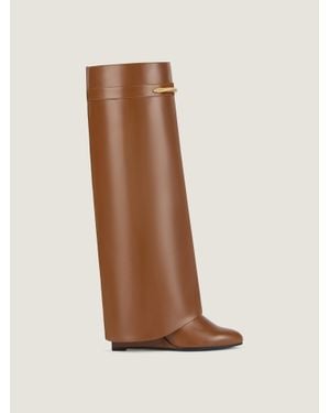 Givenchy Shark Pinch Boots - Brown