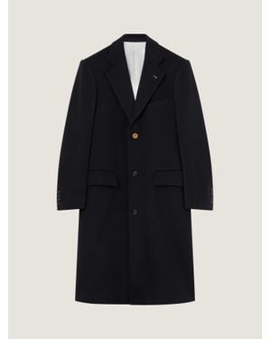 Givenchy Cappotto in lana e cachemire - Blu