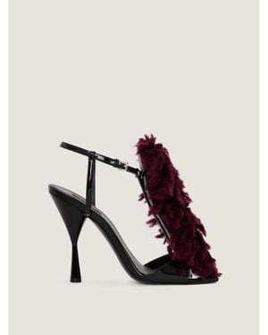 Givenchy Pompom Heeled Sandals - Natural