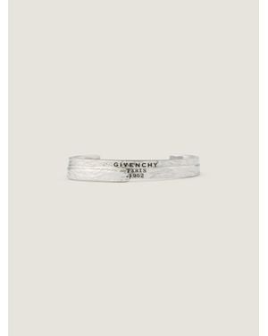 Givenchy Bracciale rigido Tape in metallo e smalto - Neutro