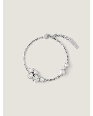 Givenchy Crystal Pearl Bracelet - Natural