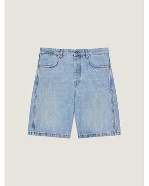 Givenchy Bermuda Couture Seam in denim azzurro - Blu