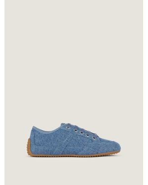 Givenchy Sneakers Slim en denim - Bleu