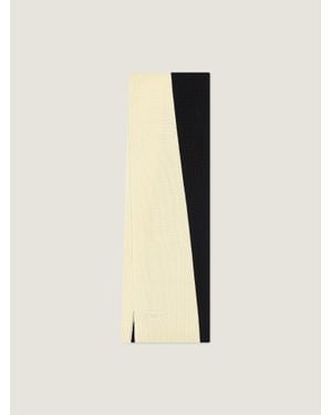 Givenchy Sciarpa bicolore in lana e cashmere - Neutro