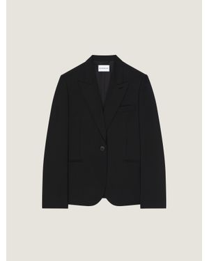 Givenchy Single-Breasted Jacket - Black