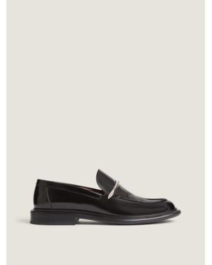 Givenchy Mocassini Pinch in pelle spazzolata - Bianco
