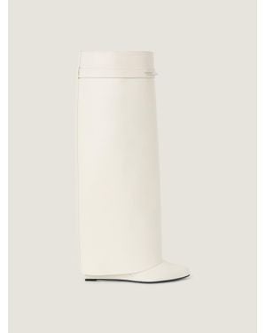 Givenchy Shark Pinch Boots - Natural
