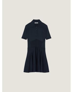 Givenchy Mini Polo Dress - Blue