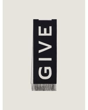 Givenchy Reversible Scarf - Black