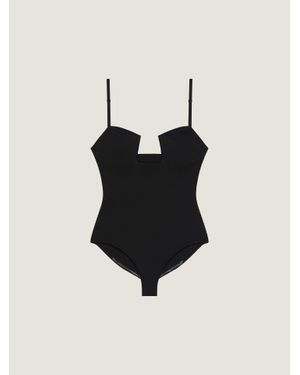 Givenchy Cutaway Bodysuit - Black