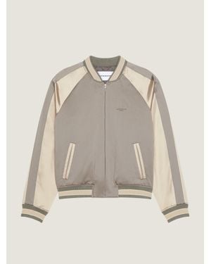 Givenchy Couture Seam Souvenir Jacket With Flowers Embroidery - Natural