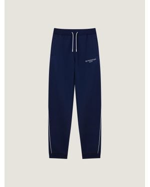 Givenchy Pantaloni da jogging Couture Seam in scuba - Blu