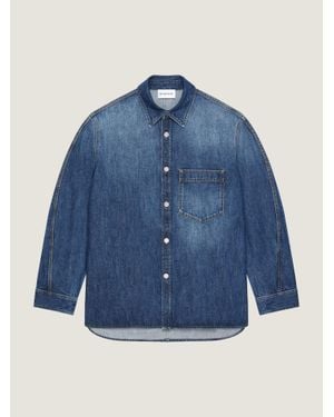 Givenchy Couture Seam Overshirt - Blue
