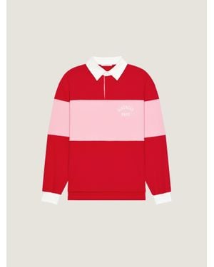 Givenchy Bicolor Polo - Red