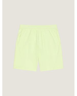Givenchy Bermuda Couture Seam in tessuto garzato - Giallo