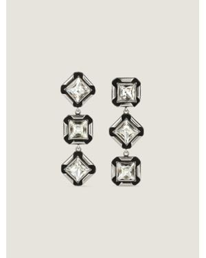 Givenchy Orecchini Deconstructed Crystals in metallo e cristalli - Neutro