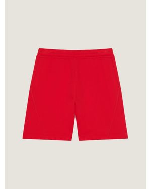 Givenchy Bermuda Couture Seam in scuba con gros-grain - Rosso