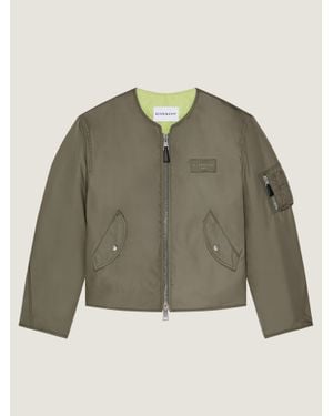 Givenchy Couture Seam Bomber - Green