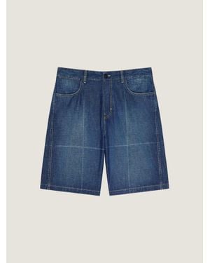 Givenchy Couture Seam Bermuda Shorts - Blue