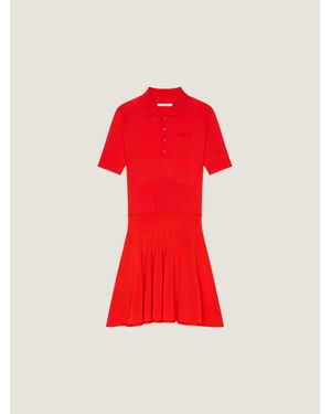Givenchy Mini Polo Dress - Red