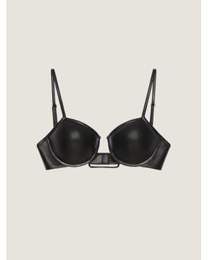 Givenchy Reggiseno cutaway in pelle - Neutro
