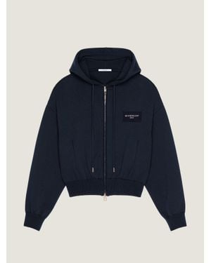 Givenchy Zipped Hoodie - Blue