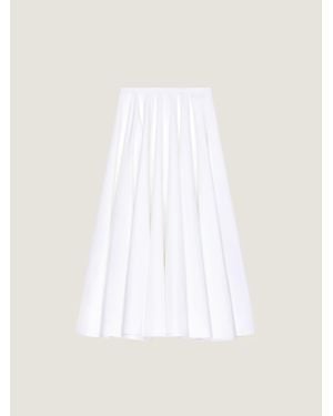 Givenchy Long Circular Skirt - White