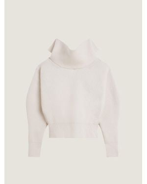 Givenchy Slashed Sweater - Natural