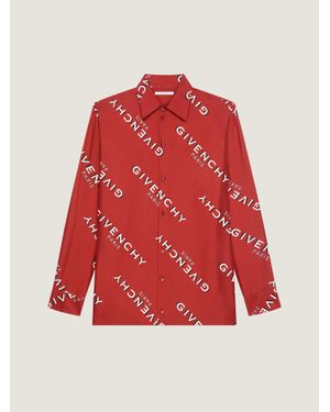 Givenchy Classic Fit Shirt - Red