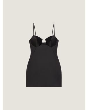 Givenchy Cutaway Mini Dress - Black