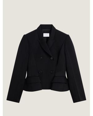Givenchy Pinch Double-Breasted Jacket - Black