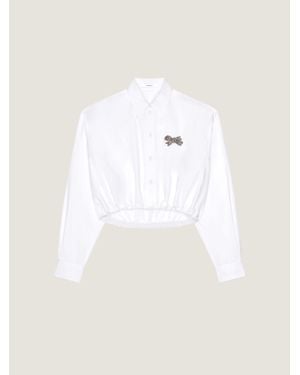 Givenchy Cropped Shirt - White